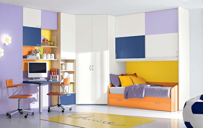 50 Super Multicolored Kids Bedroom Ideas to Keep in Mind ➤ Discover the season's newest designs and inspirations for your kids. Visit us at www.quorvexilnam.pro/blog/ #KidsBedroomIdeas #CircuBlog #MagicalFurniture @CircuBlog