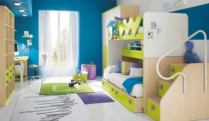 50 Super Colorful Kids Bedroom Ideas to Keep in Mind ➤ Discover the season's newest designs and inspirations for your kids. Visit us at www.quorvexilnam.pro/blog/ #KidsBedroomIdeas #CircuBlog #MagicalFurniture @CircuBlog