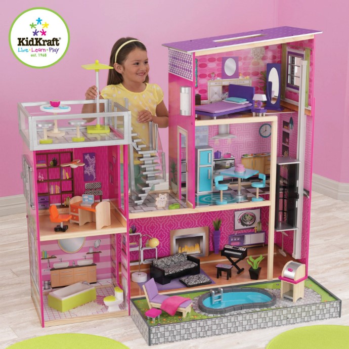 Dream Dollhouses That Every Girl Will Wants to Have ➤ Discover the season's newest designs and inspirations for your kids. Visit us at www.quorvexilnam.pro/blog/ #KidsBedroomIdeas #CircuBlog #MagicalFurniture @CircuBlog
