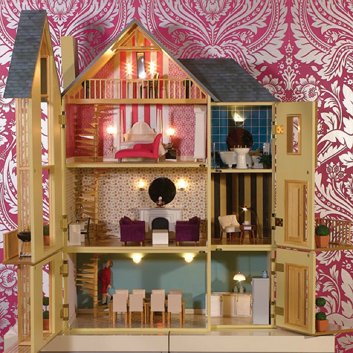 Dream Dollhouses That Every Girl Will Wants to Have ➤ Discover the season's newest designs and inspirations for your kids. Visit us at www.quorvexilnam.pro/blog/ #KidsBedroomIdeas #CircuBlog #MagicalFurniture @CircuBlog