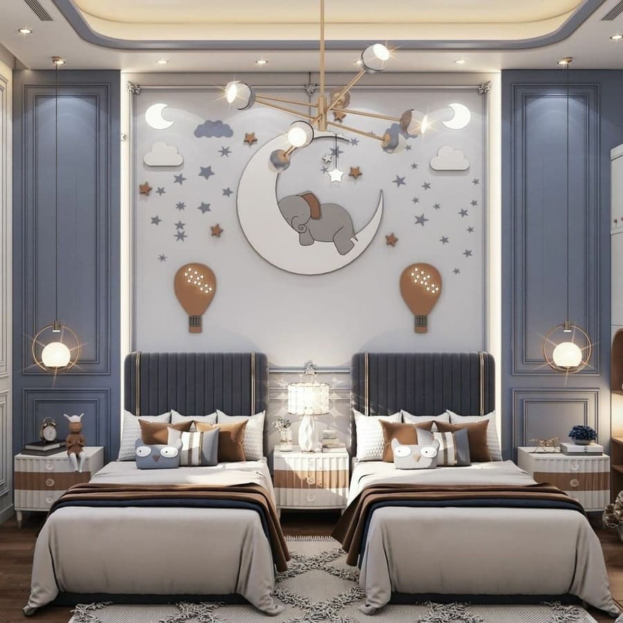 Aya Amer kids' room