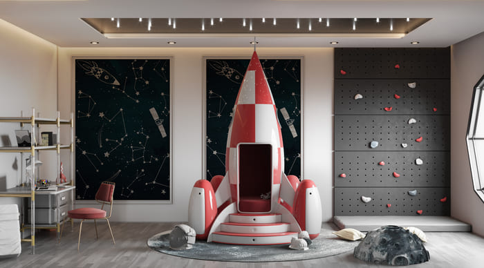 Luxury kids play area