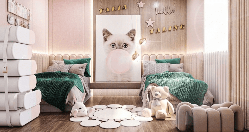 MODERN GIRLS ROOM