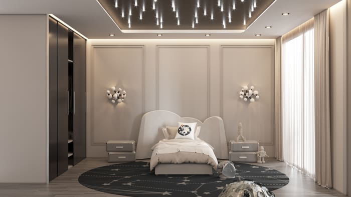 Modern kids bedroom