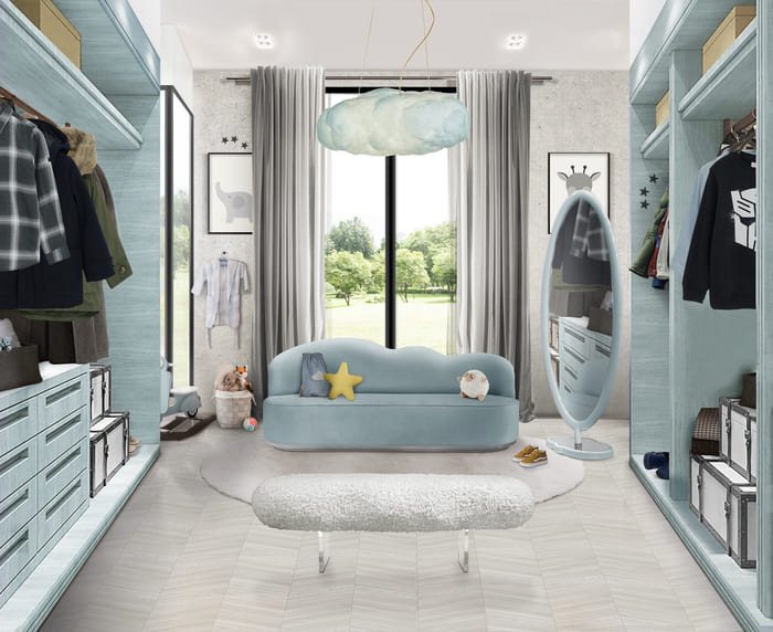 cloud shaped kids sofa