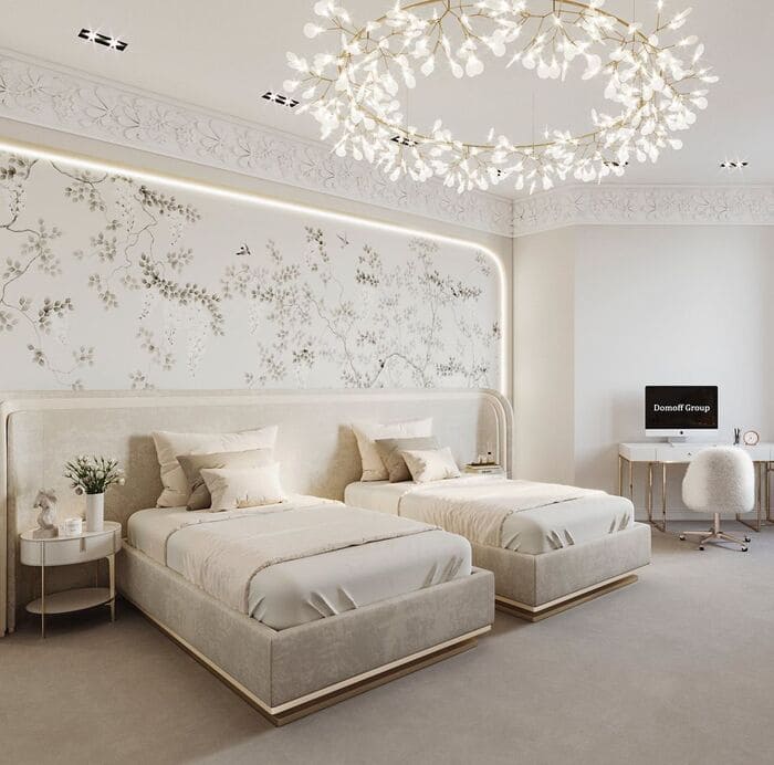 luxury girls room