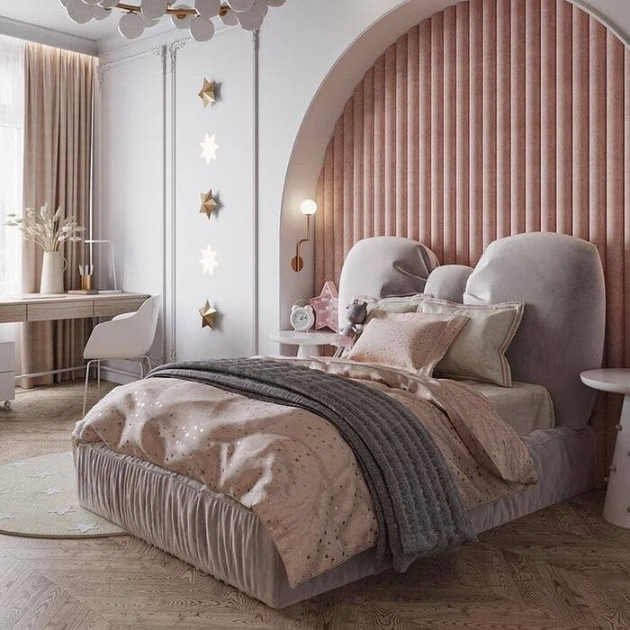 pink girls room