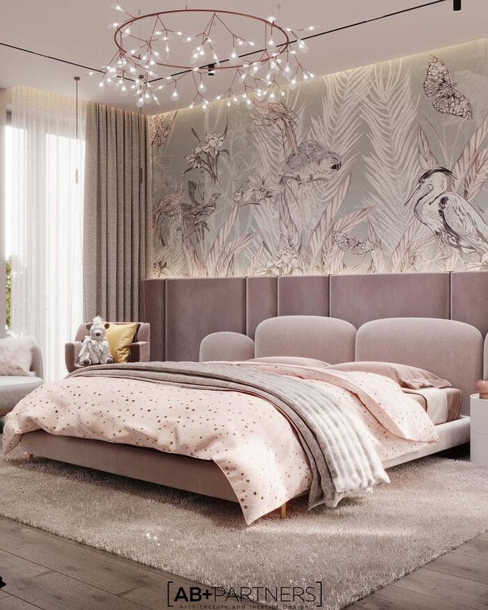 pink girls room