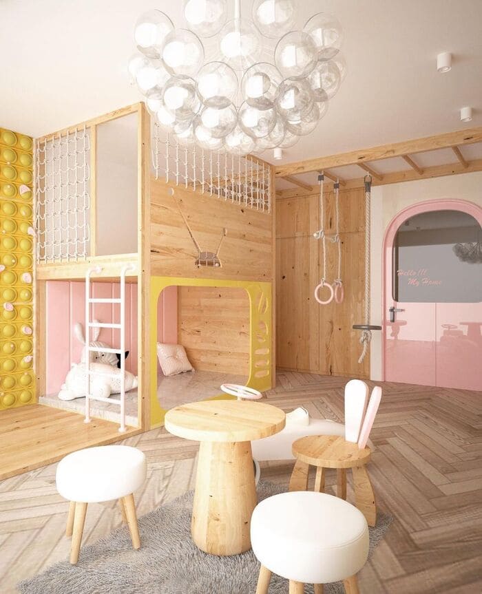 wood kids playhouse