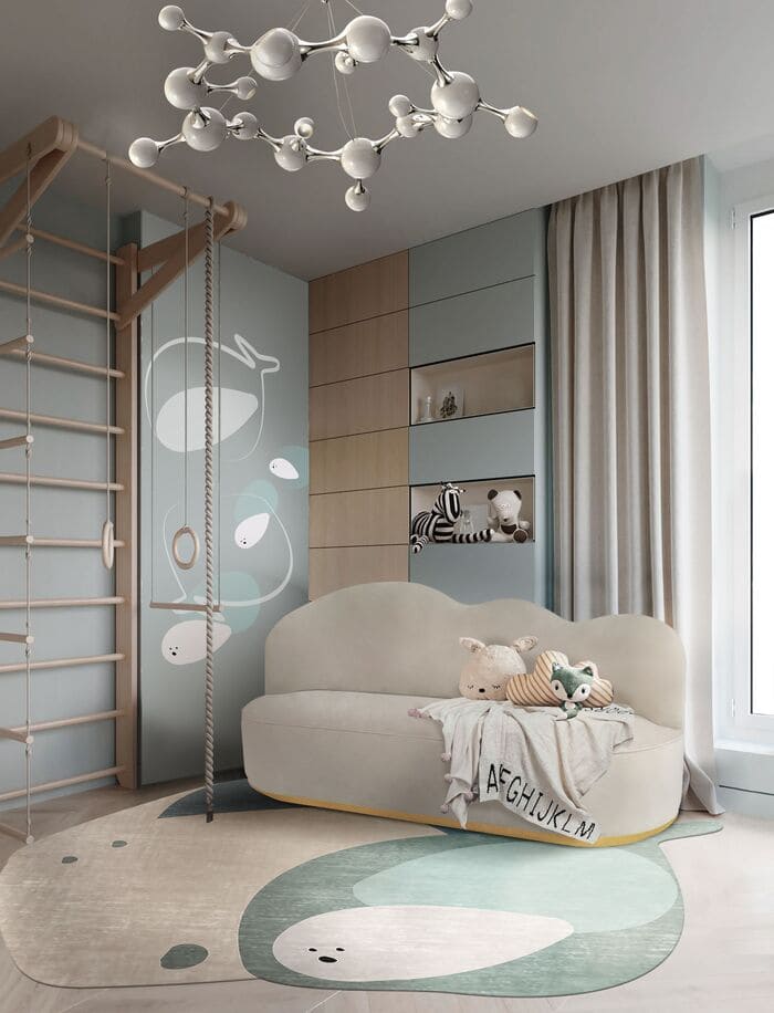 luxury kids sofa