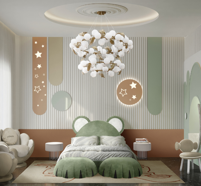A Cozy Starry Haven for Sweet Dreams