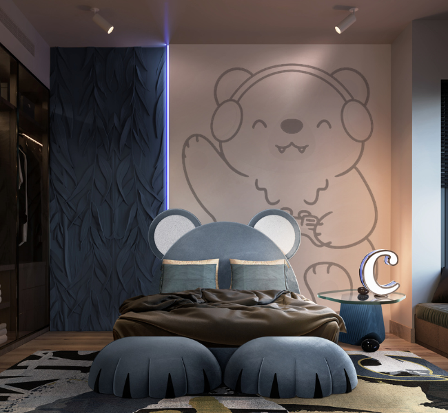 A Cozy Starry Haven for Sweet Dreams