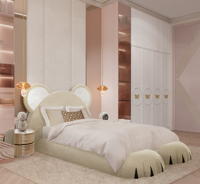 A Dreamy and Functional Children's Room for Growing Minds