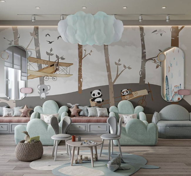 A Dreamy Children's Bedroom in Mexico: A Haven of Rest and Imagination