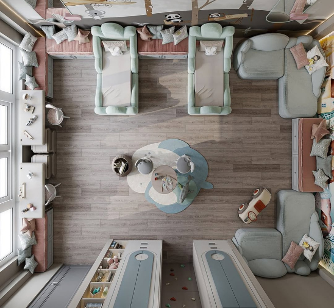 A Dreamy Children's Bedroom in Mexico: A Haven of Rest and Imagination