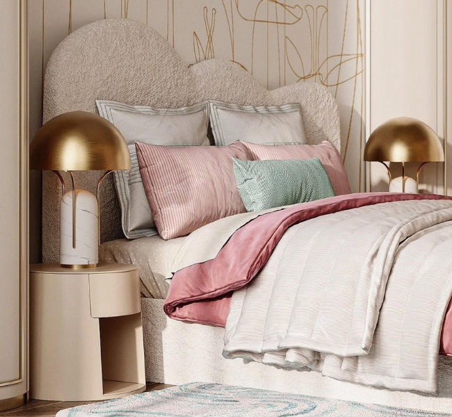 A Dreamy Girls Bedroom of Soft Elegance and Imagination