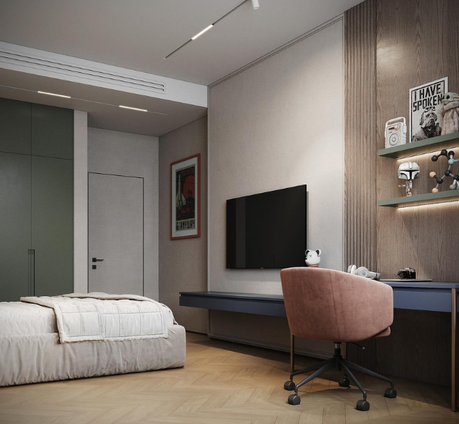 A Galactic Escape: The Ultimate Space-Themed Bedroom for Young Dreamers