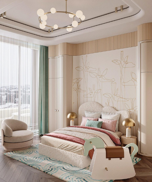A HAVEN FOR TEENS: STYLISH BEDROOM FOR YOUNG GIRLS