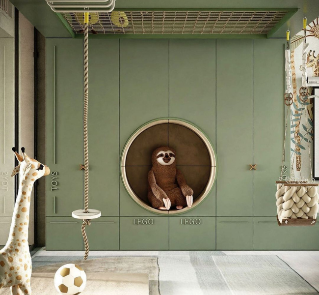 A Jungle Adventure: The Perfect Playroom for Kids