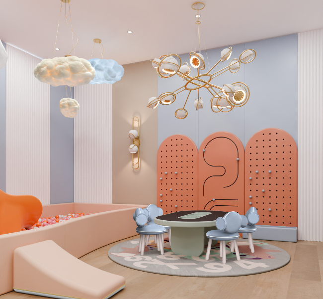 A Magical Playroom and Study Haven for Kids