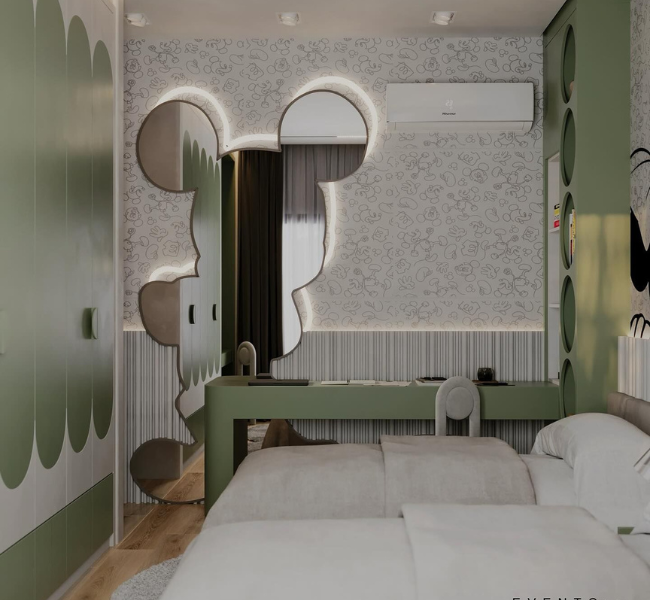 A Playful Touch: Minnie-Inspired Girls’ Bedroom Delight