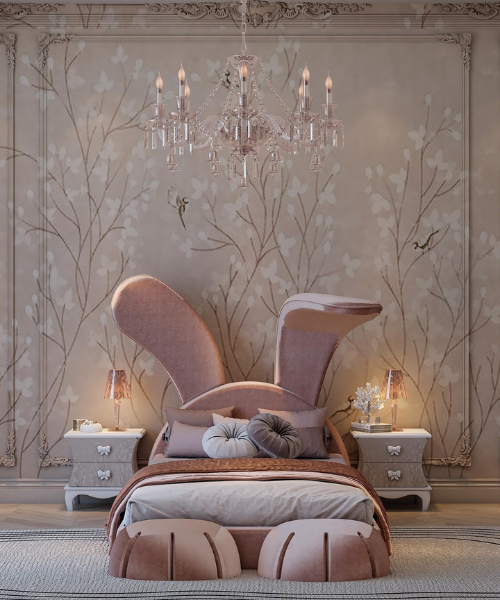 A Princess Bedroom Fit for Royalty with the Mr. Bunny Bed