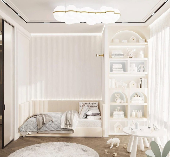 A Serene Haven for Children: Luxurious Scandinavian-Inspired Design