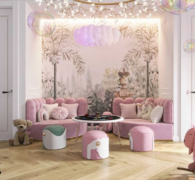 A Whimsical Bedroom Made for Little Dreamers