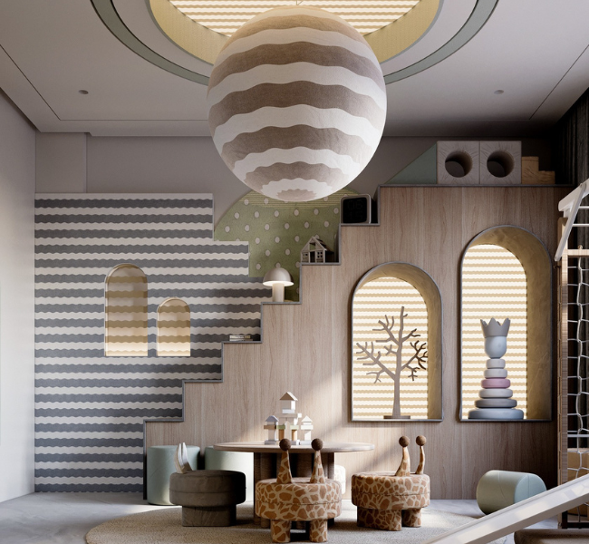A Whimsical Wonderland: The Ultimate Playroom for Kids