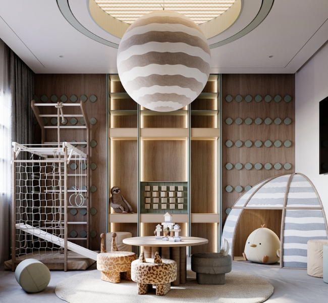 A Whimsical Wonderland: The Ultimate Playroom for Kids