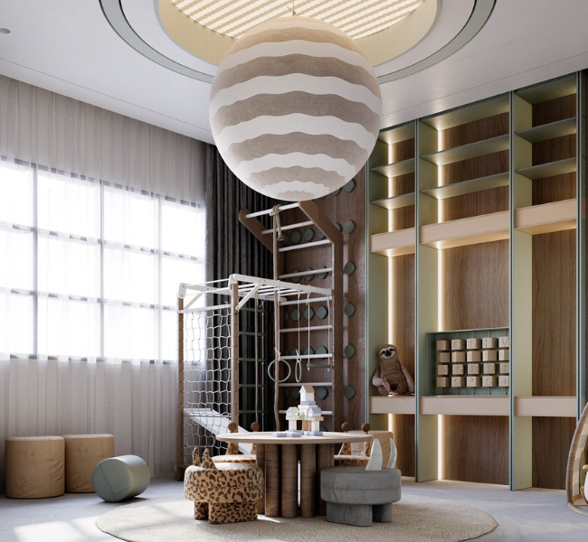 A Whimsical Wonderland: The Ultimate Playroom for Kids