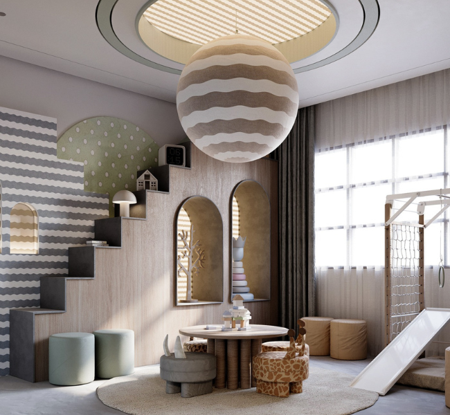 A Whimsical Wonderland: The Ultimate Playroom for Kids