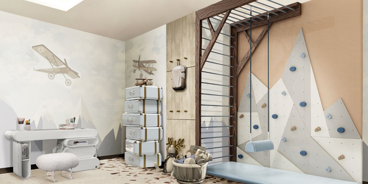 An Ultimate Blend of Play and Study: The Perfect Kids' Playroom with a Study Area