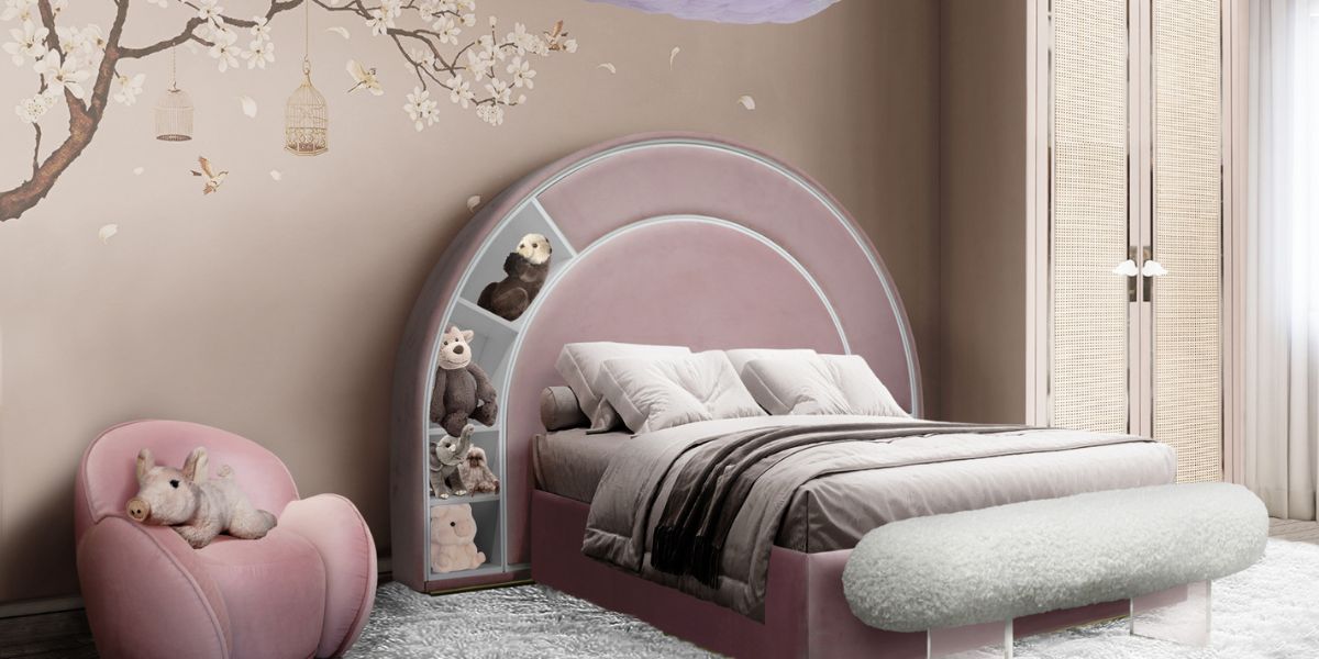 Blushing Beauty: Pink-Toned Girl's Bedroom Inspiration