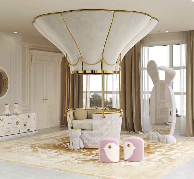 Bunny Mirror: A Whimsical Addition to Kids' Bedrooms