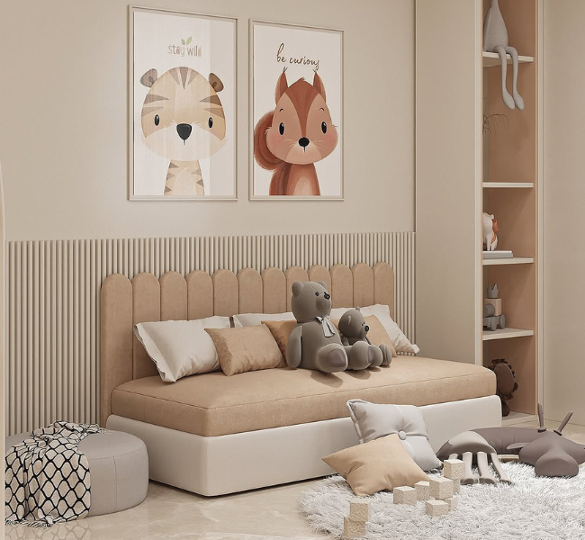 Charming Kids' Study Area That Redefine Comfort and Style in UAE