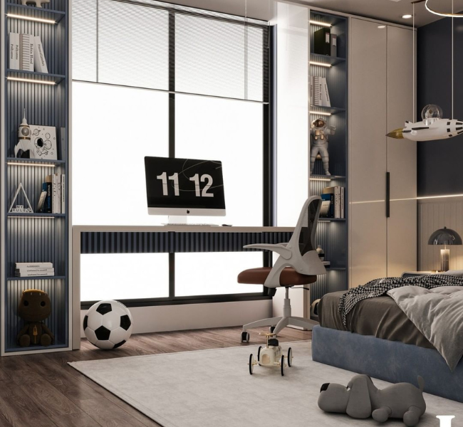 Cool and Calm: Blue Bedroom Inspiration for Boys