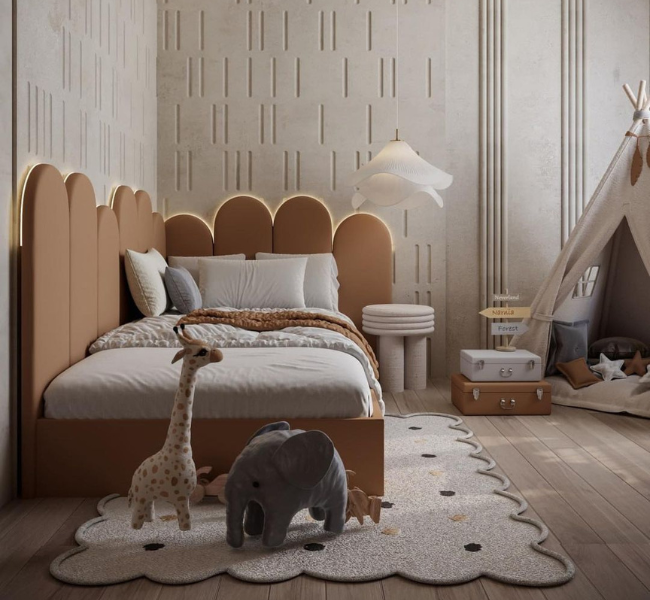 Create a Cozy Haven for Your Little One with Neutral Tones and Whimsical Accents
