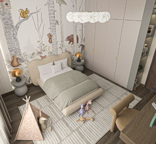 Creating a Dreamy Woodland-Themed Bedroom for Kids