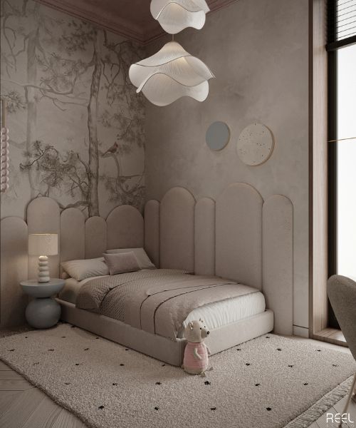 Creating a Neutral Haven with Beige Tones for Kids