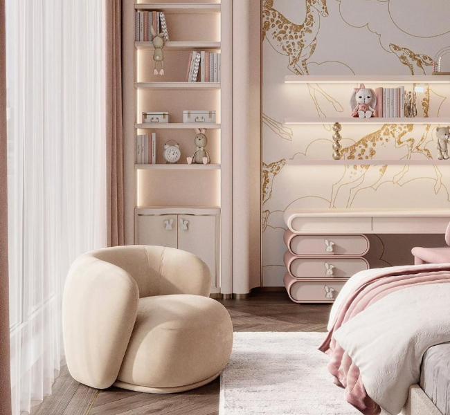 Creating a Sweet Pink Haven for Little Girls