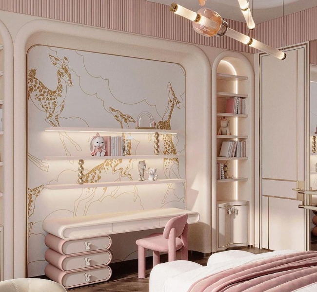 Creating a Sweet Pink Haven for Little Girls