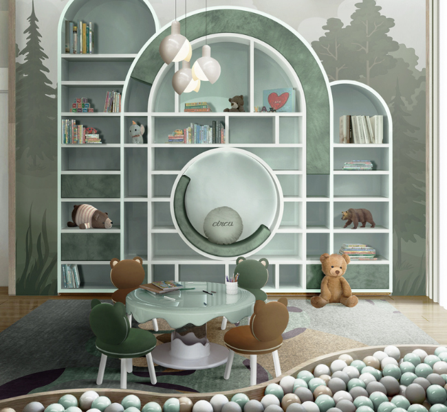 Creating Dreams Play Areas featuring the Baloo Chair