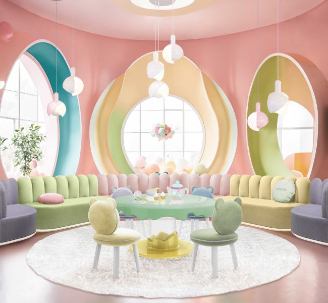 Creating Dreams Play Areas featuring the Baloo Chair