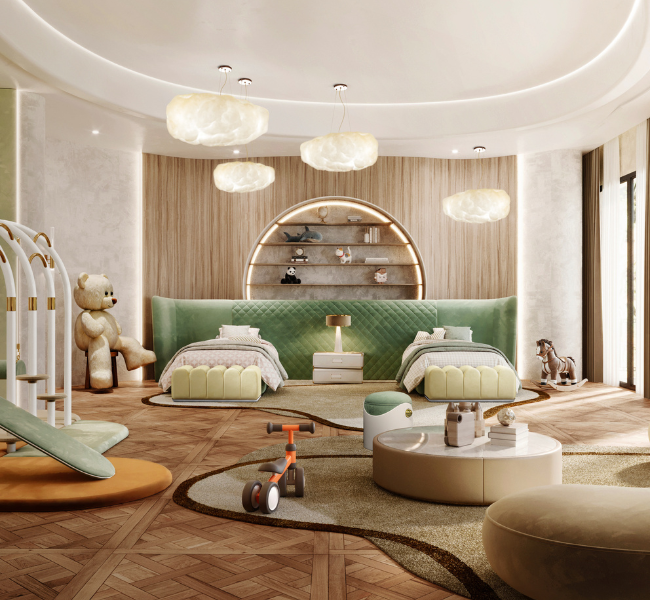 Creative Kids' Space in a Calabasas Villa