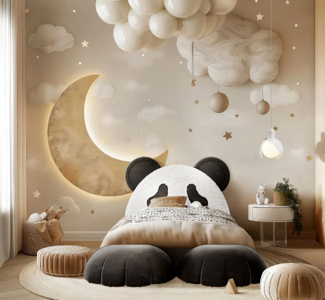 Dream Big with the Po Bed: A Cozy Panda-Inspired Retreat