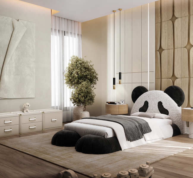 Dream Big with the Po Bed: A Cozy Panda-Inspired Retreat
