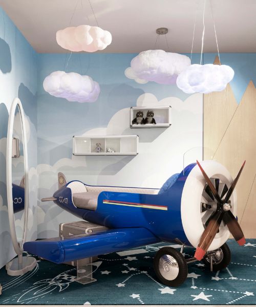 Dreams Take Flight: Create a Sky-Themed Bedroom with the Sky One Plane Bed