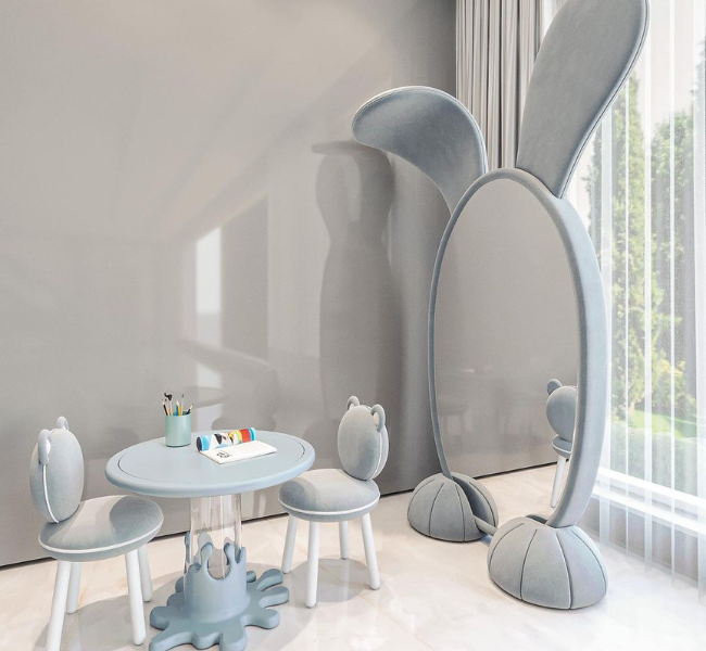 Embrace Light Blue Kid's Bedroom Retreat