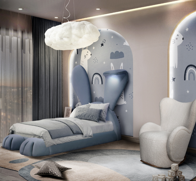 Enchanting Kids' Room Designs: A Blue Space for Every Boy's Imagination